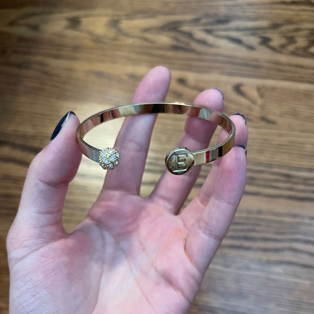 E initial bracelet